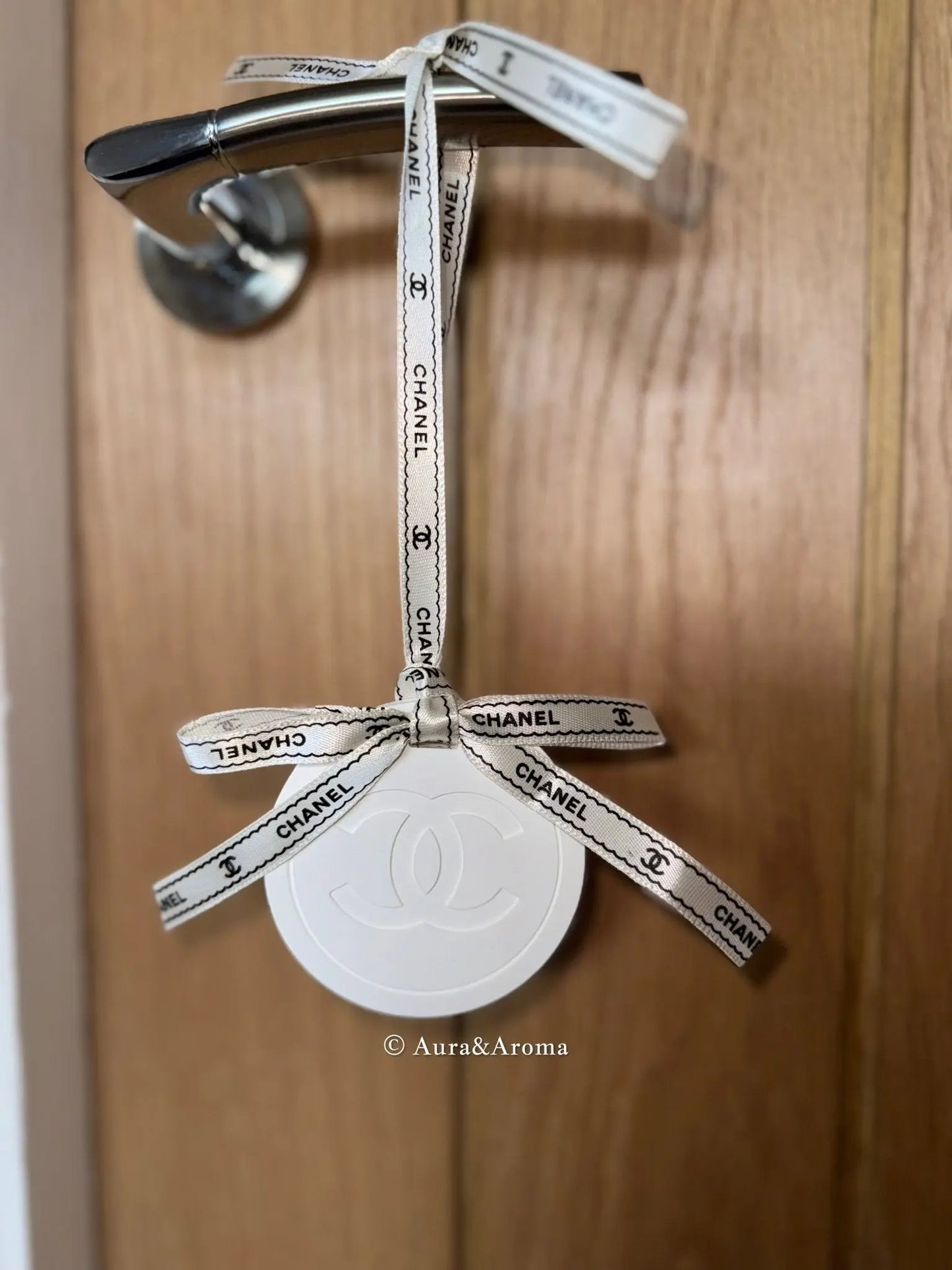 Chanel inspired car and home hanging air freshener perfect gift present anniversary and birthday - Aura & Aroma