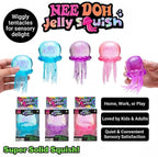 Jellyfish Squishy Toy Slow Rise Sensory Fidget, Stress Relief Desk To Aura & Aroma