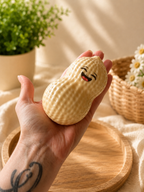 🥜 Slow Rising Peanut Squishy – 10cm | Super Soft Stress Relief Toy 🥜 Aura & Aroma