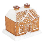 Christmas Gingerbread House Incense Cone Burner - Aura & Aroma