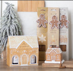 Christmas Gingerbread House Incense Cone Burner - Aura & Aroma