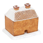 Christmas Gingerbread House Incense Cone Burner - Aura & Aroma