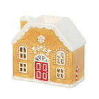 Gingerbread House Shaped Christmas Oil Burner and Wax Warmer - Aura & Aroma