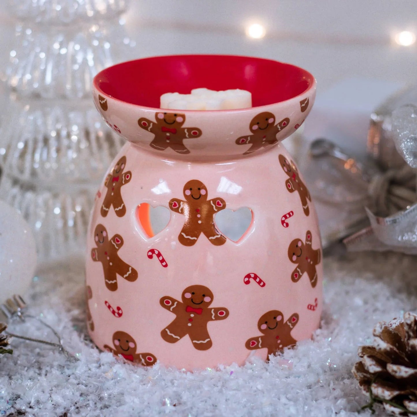 🍪 Gingerbread Wax Burner 🕯️✨ - Aura & Aroma