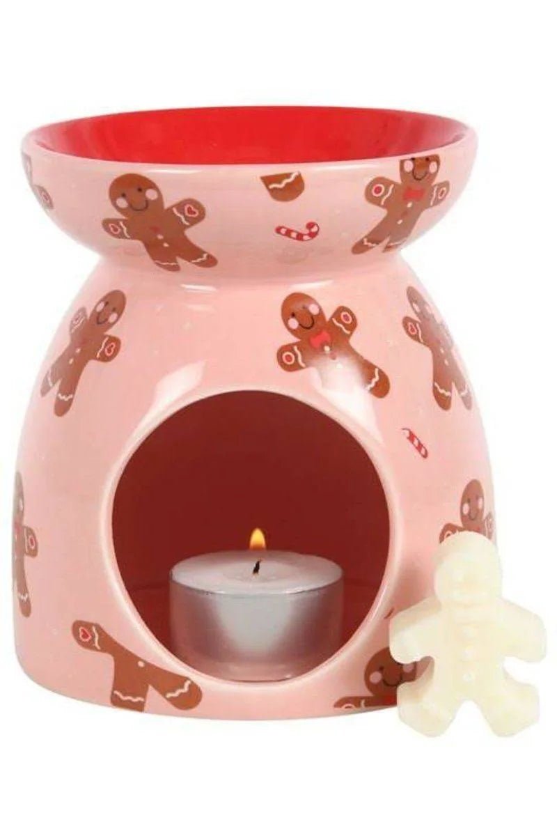 🍪 Gingerbread Wax Burner 🕯️✨ - Aura & Aroma