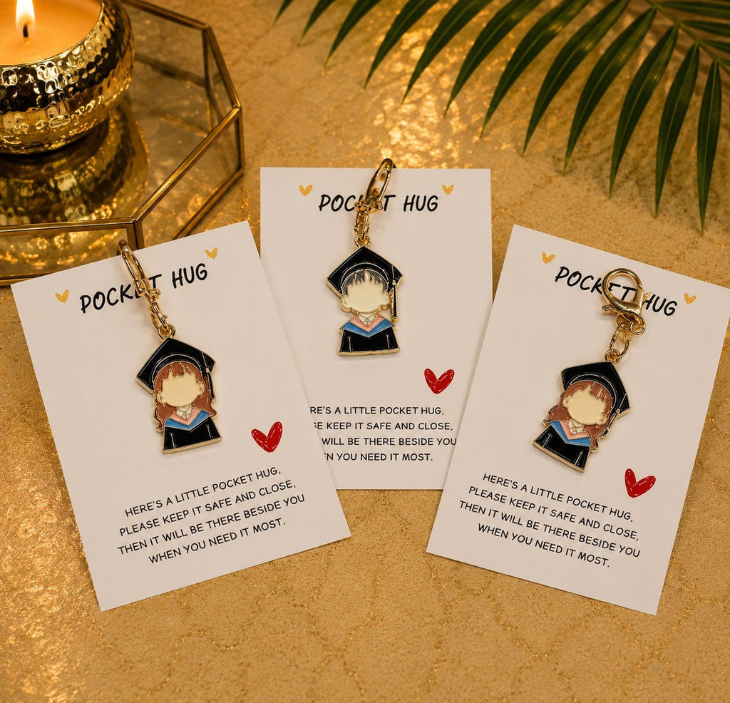 🎓✨ Graduation Keyring Gift Set 2026 – Keepsake Gift Box for Graduates ✨🎓 - Aura & Aroma