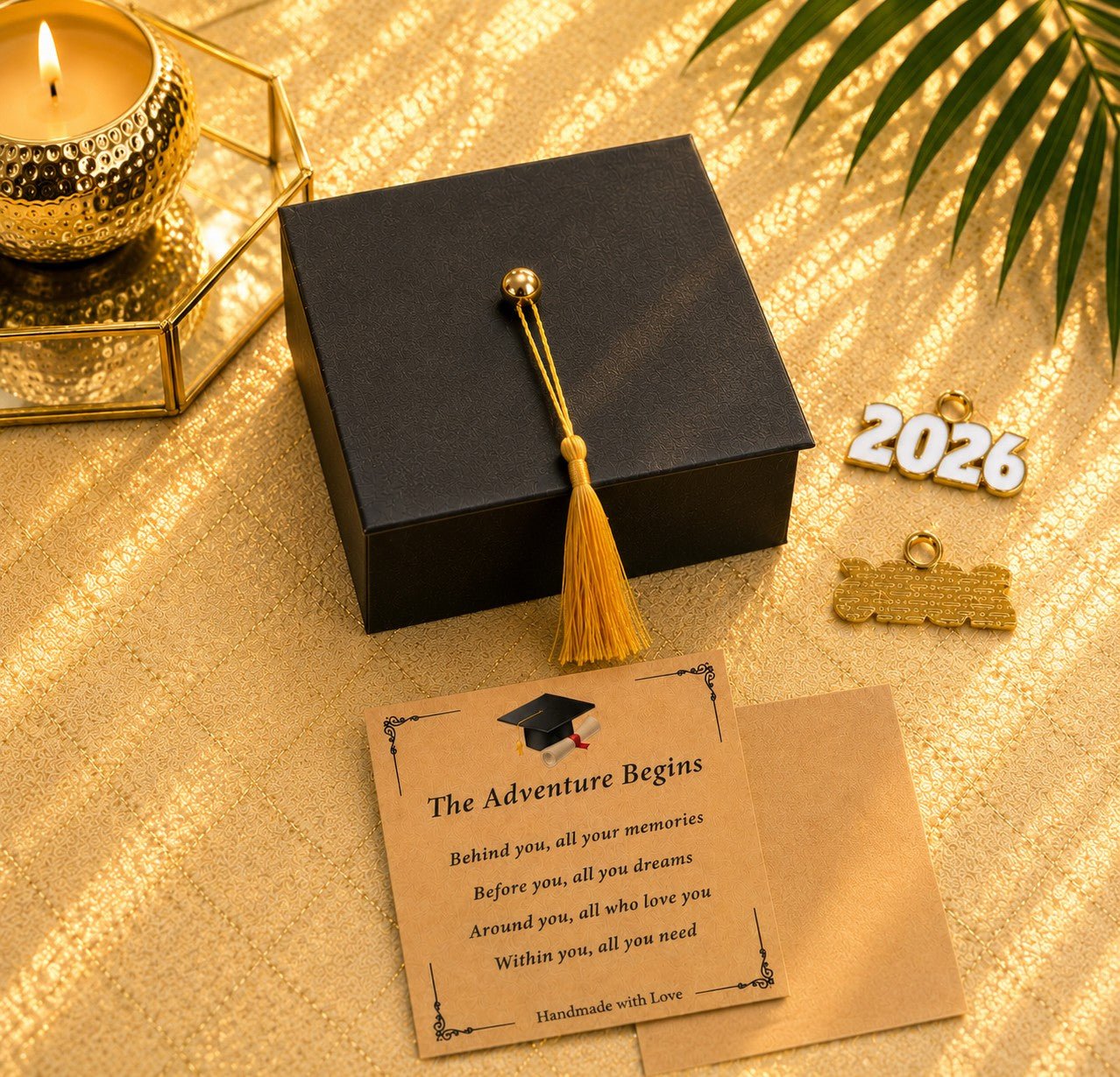 🎓✨ Graduation Keyring Gift Set 2026 – Keepsake Gift Box for Graduates ✨🎓 - Aura & Aroma
