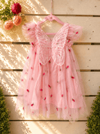 Pink fairy tutu birthday special occasion princess dress costume outfit - Aura & Aroma