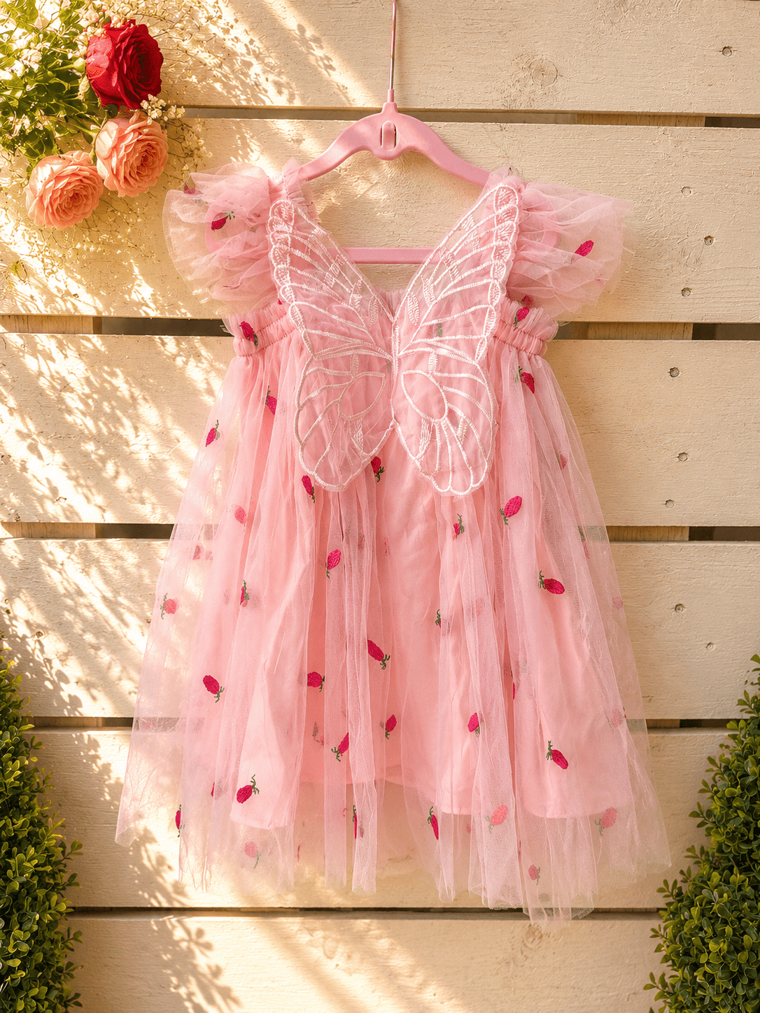 Pink fairy tutu birthday special occasion princess dress costume outfit - Aura & Aroma