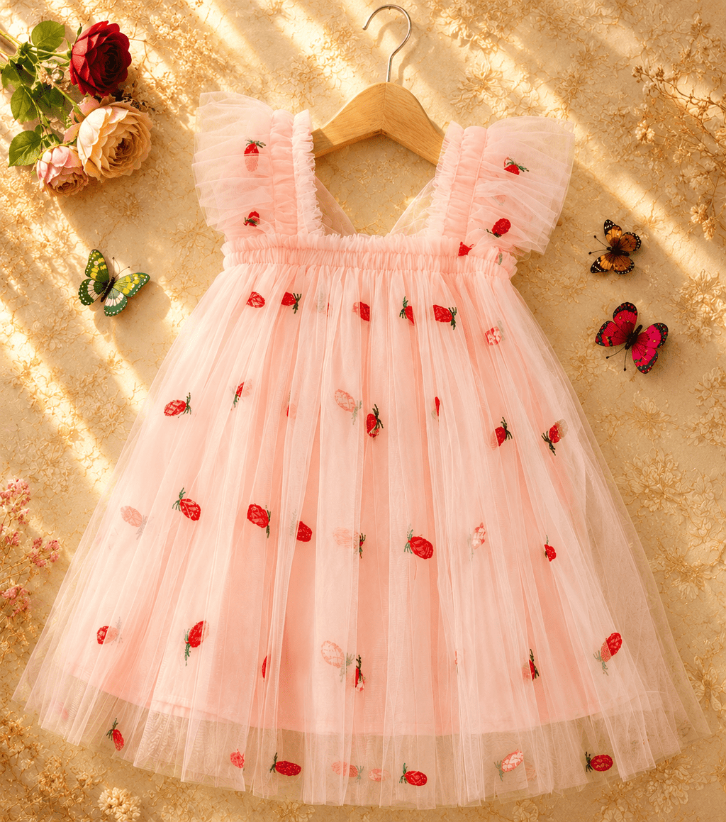 Pink fairy tutu birthday special occasion princess dress costume outfit - Aura & Aroma