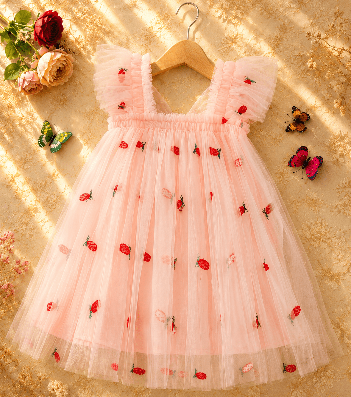Pink fairy tutu birthday special occasion princess dress costume outfit - Aura & Aroma