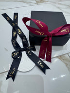 Valentine’s day Dior inspired car and home hanging air freshener perfect gift present anniversary and birthday black and red - Aura & Aroma