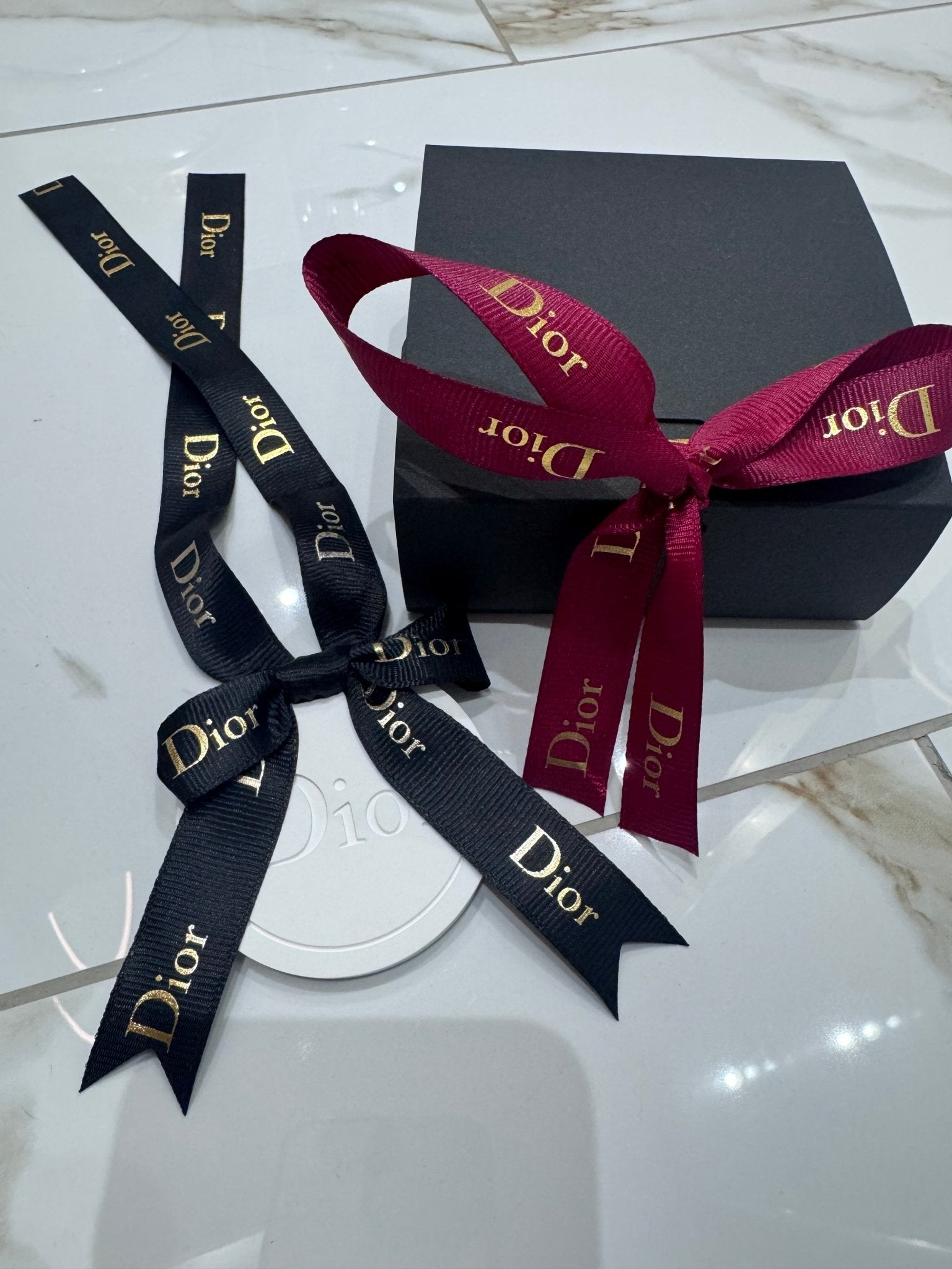 Valentine’s day Dior inspired car and home hanging air freshener perfect gift present anniversary and birthday black and red - Aura & Aroma