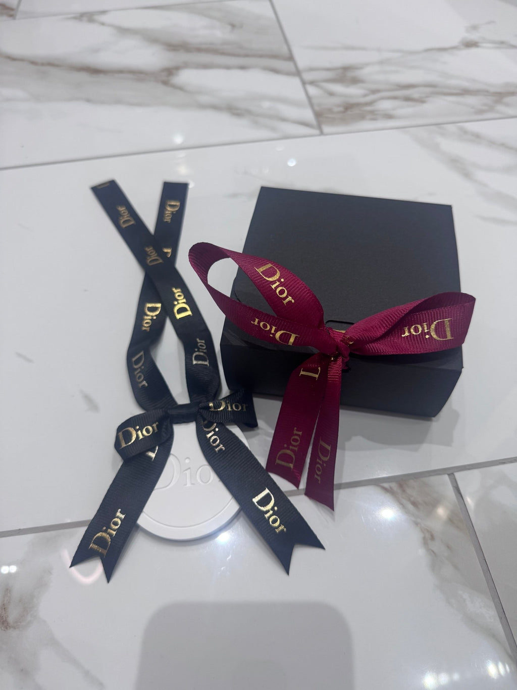 Valentine’s day Dior inspired car and home hanging air freshener perfect gift present anniversary and birthday black and red - Aura & Aroma