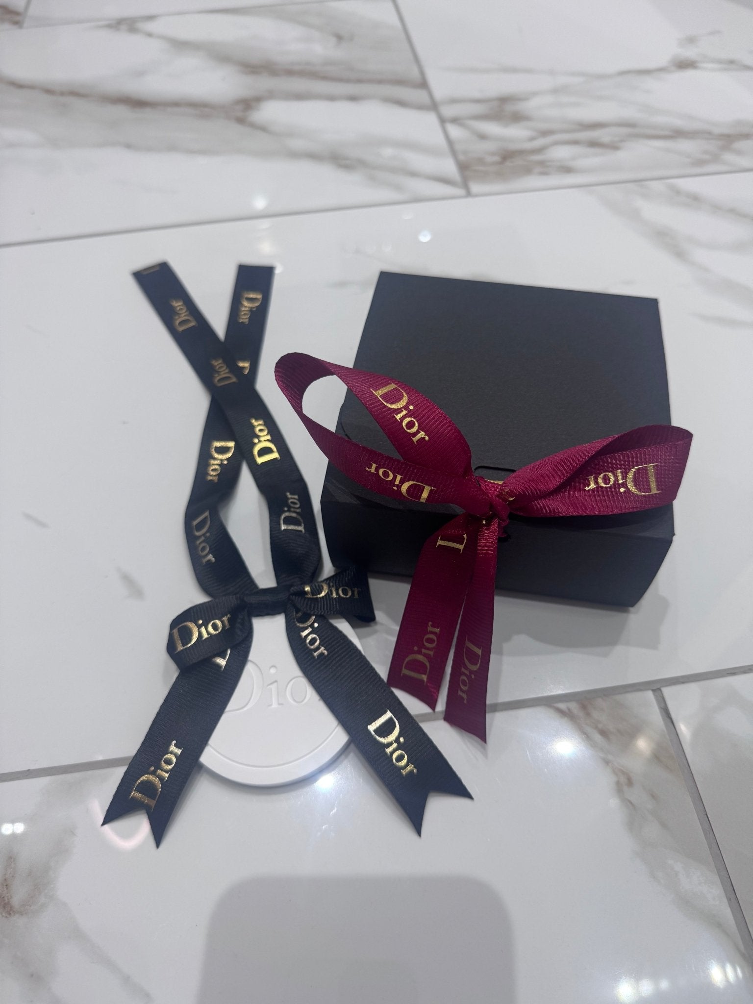 Valentine’s day Dior inspired car and home hanging air freshener perfect gift present anniversary and birthday black and red - Aura & Aroma