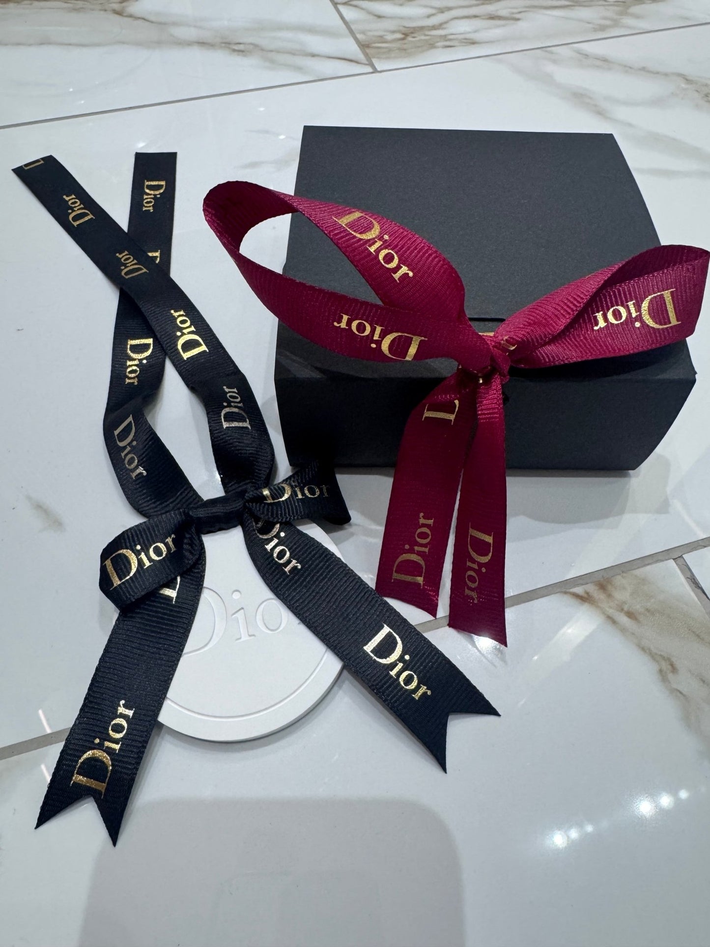 Valentine’s day Dior inspired car and home hanging air freshener perfect gift present anniversary and birthday black and red - Aura & Aroma