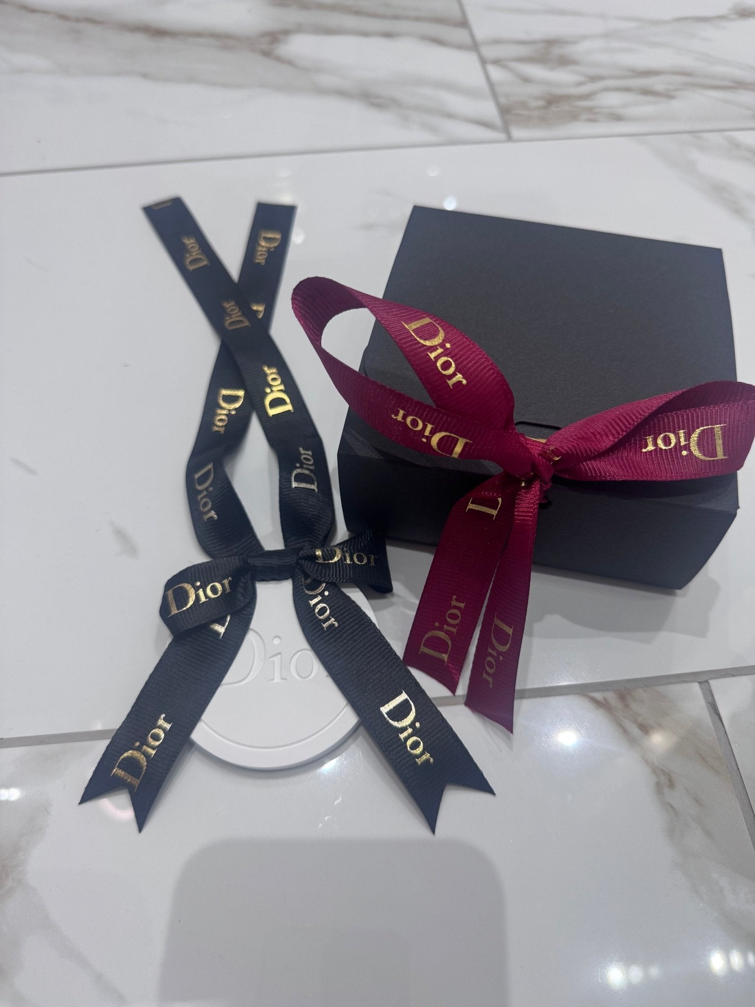 Valentine’s day Dior inspired car and home hanging air freshener perfect gift present anniversary and birthday black and red - Aura & Aroma