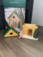 Winter Cabin Ski Chalet Oil Burner - Aura & Aroma