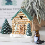 Winter Cabin Ski Chalet Oil Burner - Aura & Aroma