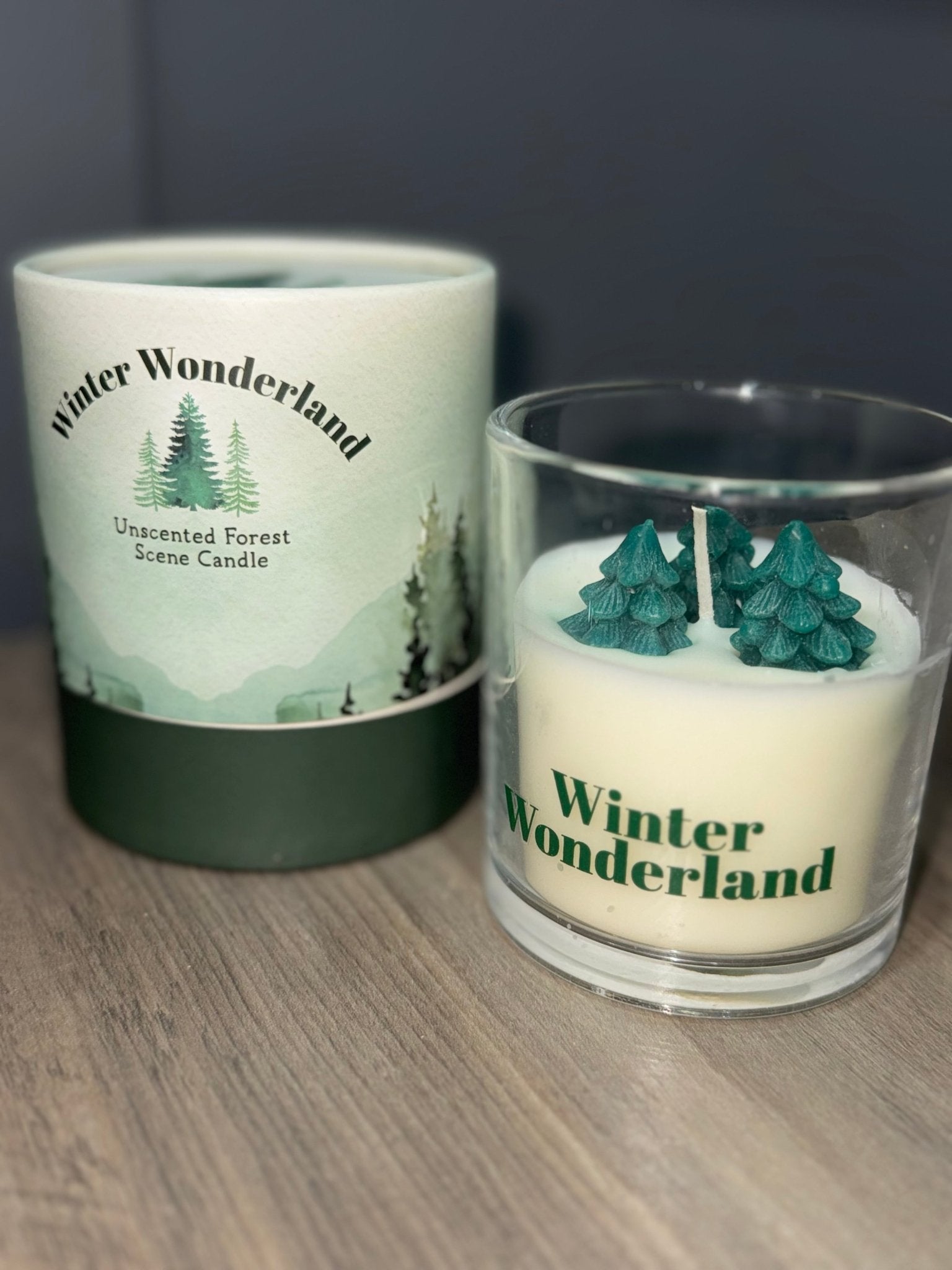 🕯️✨ Winter Wonderland Forest Candle Set ✨🌲 - Aura & Aroma
