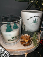 🕯️✨ Winter Wonderland Forest Candle Set ✨🌲 - Aura & Aroma